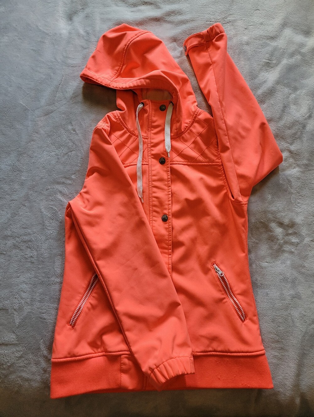 Empyre | Coral Hooded Zip-Front Jacket - Lightweight Coat